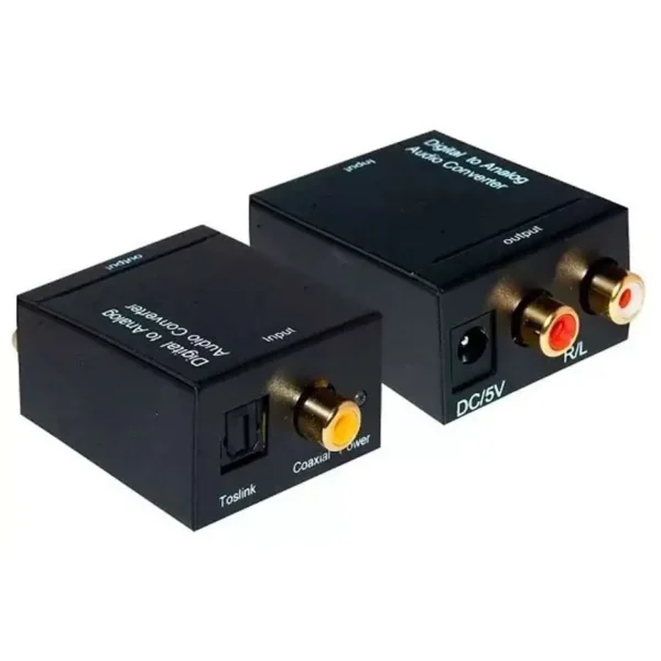 Convertidor De Audio Optico a Rca